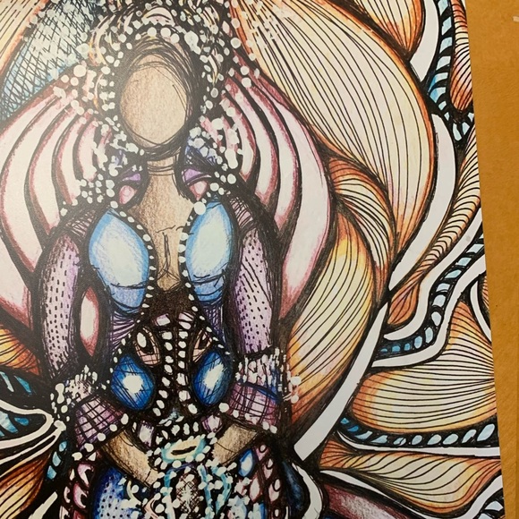 Goddess of Giving- an 8 by 10 print of my artwork - Picture 3 of 6